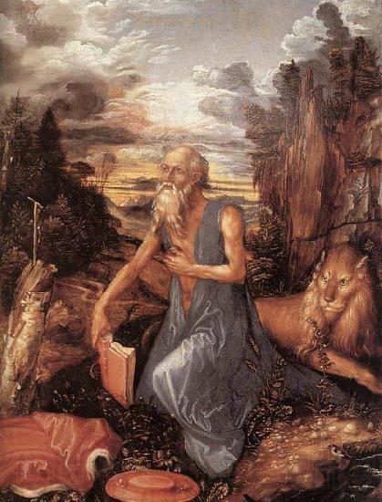 Albrecht Durer St Jerome in the Wilderness Spain oil painting art